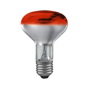 25061 Лампа R80 рефлект., красная-прозрачн. E27, 60W Reflector lamps for directed light in spotlights, spots and downlights 250.61 Paulmann