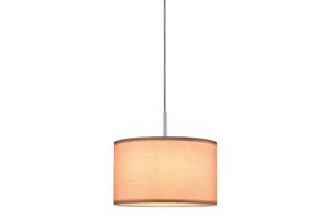 60327 The high-quality textile lampshades in the Tessa series are a real eye-catcher in your living room. Together with DecoSystems spots and pendants they are not simply versatile and decorative, but also provide a warm light, lending your room a cosy atmosphere. 603.27 Paulmann