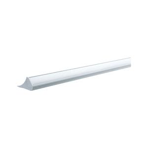 70440 Профиль под светодиодную ленту Corner Profil 100cm Wei? The Corner Profil offers innovative possibilities for decorative room illumination with LED strips in a light colour of your choice. The light is slanted towards the wall and gives the impression of added ceiling height. The profile in the form of a slimline hollow rod can be colour-coordinated as well as wallpapered over. 704.40 Paulmann