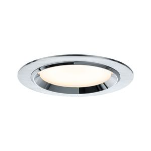 92694 Prem. EBL Set Dot rund LED 3x8W Alu-g Elegant material вЂ“ high-quality finish. The LED recessed luminaires in the Premium Line offer efficient but homelike warm white LED light and meet the most stringent standards for material quality and design. The recessed lamp means that the light it emits is free of glare despite its excellent light output. 926.94 Paulmann