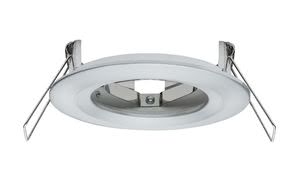 93636 With their modern design, Nova recessed spotlights blend in with all styles of furnishing. Choose the socket and lamp yourself. The lamps can easily be fixed using a clamp in the inside of the mounting ring - snap rings are thus not required. 936.36 Paulmann