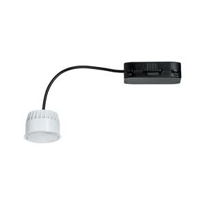 93819 EBL Coin LED 1x6,5W 51mm satin/Kst You want to use the innovative Coins in combination with your existing lighting installations? No problem! If you have already installed recessed spotlights for standard lamps with a diameter of 51В mm, you can simply switch over to the super flat and energy-saving LED modules. The old lamp is removed and the Coin connected with quick clips and put into operation! 938.19 Paulmann