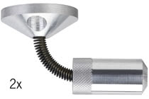 Wire System Light&Easy Wandspanner flexibel 1 Paar 42mm Chrom Metall