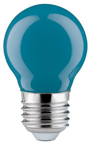 28034 Лампа LED Капля 0,3W E27 синяя 280.34 Paulmann