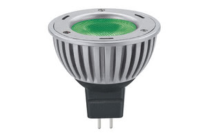 28059 Лампа LED Свеча 3W GU5,3 40  Зеленый all 280.59 Paulmann