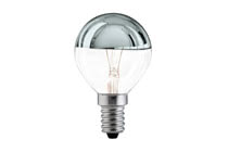 30020 Лампа Капля, зеркальный верх, E14, 45мм 25W For all small luminaires with E14 300.20 Paulmann