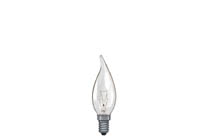 51041 Лампа свеча- порыв ветра, прозрачная, E14, 35мм 40W Candle bulbs for use with chandeliers, ceiling and wall lamps. 510.41 Paulmann