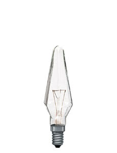 Kerzenlampe Greco 40W E14 115mm 33mm Klar