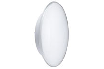 Aplique Pared Aureola Franja de cristal 15W E27 320mm Blanco 230V Metal/Vidrio Opal