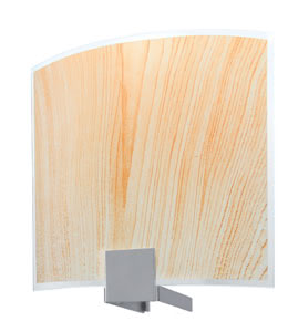 WallCeiling DS Modern Deco-Set WL Cove Wood 220x200mm Metall/Glas