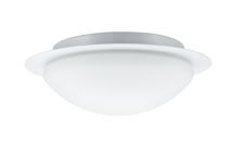 Vega ceiling lamp IP44 max. 60 W, white, opal, metal, glass