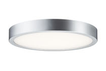 Ceiling lamp, Orbit LED panel 18.5W, Chrome matt, white, plastic