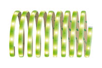 70504 FN YourLED Basis Deco 3m Glitter 7,2W Ne Plug-ready YourLED strip with power supply for decorative light effects with green-coloured coating incl. fluorescent after-glow effect. The after-glow is activated both when switched on and also by daylight. Easy installation thanks to adhesive backing and plug-in system. Strips can be shortened. Extendable with YourLED DECO strips up to 7.5В m. Accessories available for many mounting needs and splash protection. 705.04 Paulmann