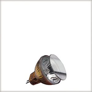 Low-voltage reflector lamp, accent, 20 W GU4 gold 12 V