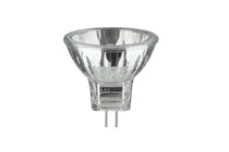 Low-voltage halogen reflector lamp, security, 20 W GU4, silver 12 V