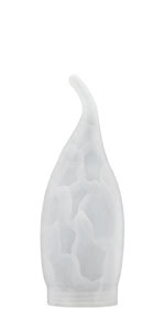 87538 Плафон свеча на ветру Alabaster Candle bulbs for use with chandeliers, ceiling and wall lamps. 875.38 Paulmann