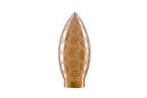 87554 Плафон свеча Minihalogen Goldkrokoeis Candle bulbs for use with chandeliers, ceiling and wall lamps. 875.54 Paulmann
