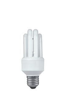 Lámpara Bajo Consumo Quadro electrónico 15W=75W E27 126mm 48mm Tono extra-cálido