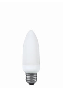 89119 Экономная лампа свеча электроник, опал, E27, 155мм 9W 891.19 Paulmann