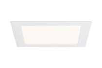Recessed panel Premium Line 8 W LED matt white, Warm white, square, 1 pc. set