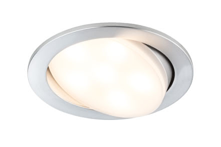 92673 Комплект светильников Prem EBL Set Daz LED 3x6W Alu drilled Elegant material вЂ“ high-quality finish. The individually swivelling LED recessed luminaires in the Premium Line offer efficient but homelike warm white LED light and meet the most stringent standards for material quality and design. The recessed lamp means that the light it emits is free of glare despite its excellent light output. 926.73 Paulmann