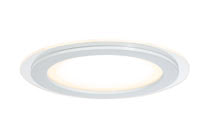 Premium line recessed light set, DecoDot LED Clear, white, rigid, 2-pc. set