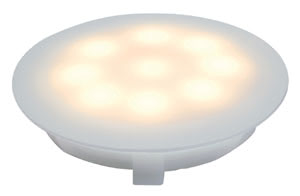 Recessed light for UpDownlight LED special line, Satin, Warm white