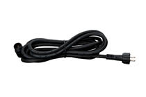 Outdoor 2m extension cord for special line, IP65, Black