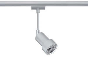 95037 Светильник URail L&E Spot LEDmanz2 1x3W Chr-m The URail rail luminaire -LEDmanz2- is equipped with LED technology and is compatible with all URail items. In combination with the corresponding URail components, you can create your own individual lighting system with a total output of up to 1,000В watt. If you plan to regulate this system with a dimmer, we recommend selecting a URail product with halogen technology; currently, only a small assortment of specially designed LED lamps can be dimmed. 950.37 Paulmann