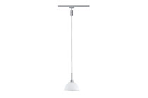 95091 Св-к URail подвес Sarrasani 1x40W GZ10 opal The URail pendant -Sarrasani- is equipped with a halogen lamp and can be extended using all URail components. This way, you can create your very own individual lighting system with a total output of up to 1,000В watt. The halogen lamp is compatible with conventional infinitely variable dimmers, allowing you to adjust the brightness of the system according to your lighting requirements. 950.91 Paulmann