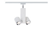 URail, LED spot, 2x6,5 W, TecLED II, 230V, White/chrome