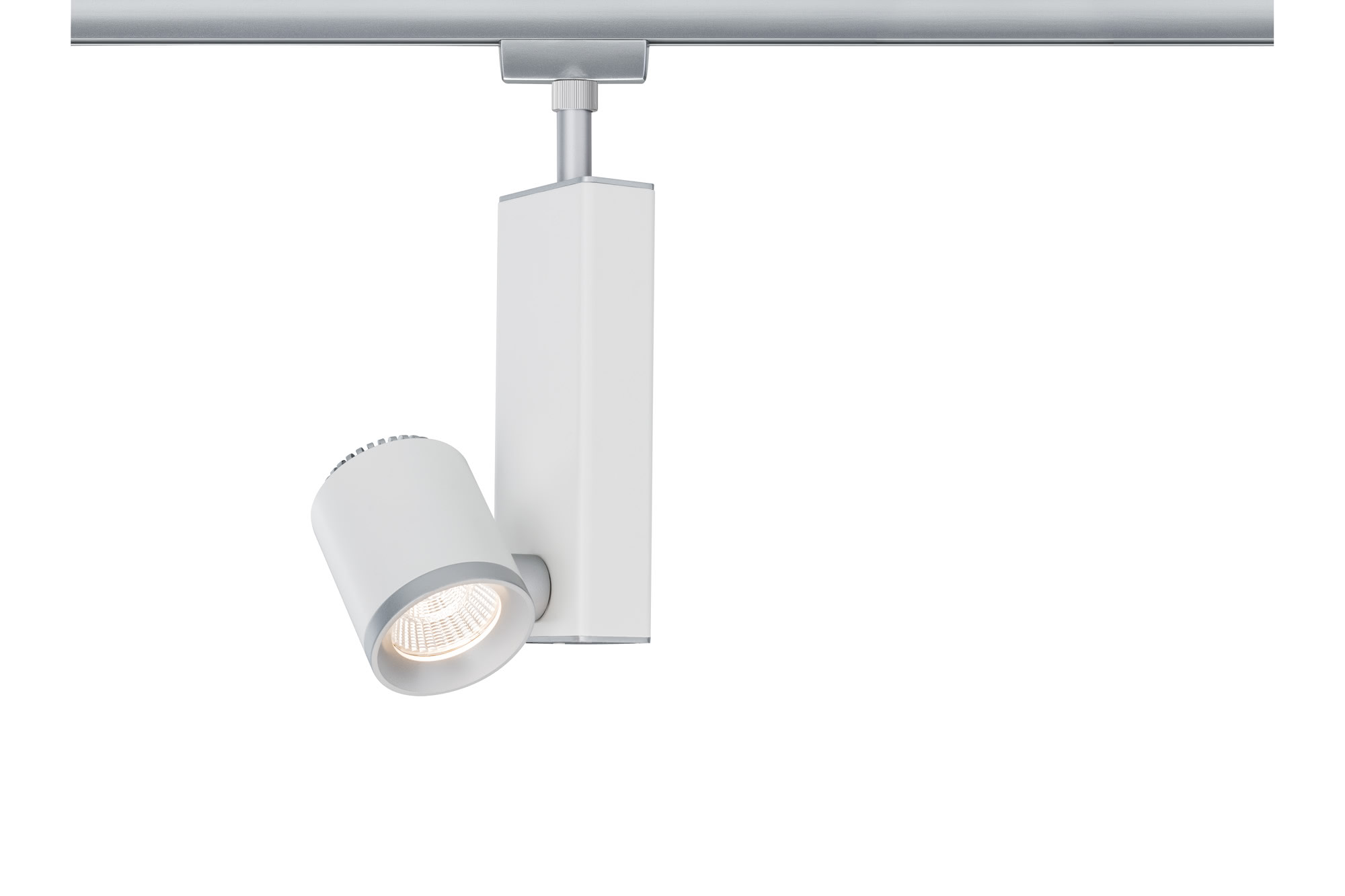 URail, LED spot, 6,5 W, TecLED II, 230V, Chrome matt / white