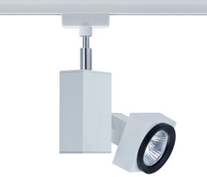URail System Light&Easy Spot Gurnemanz 1x50W GU5,3 Weiss 230V Metall