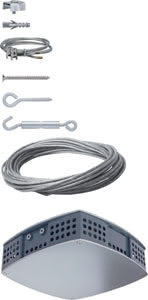 Sist. Cable Light&Easy Spice Basic 150 12m Cromo Mate 230/12V 150VA Metal