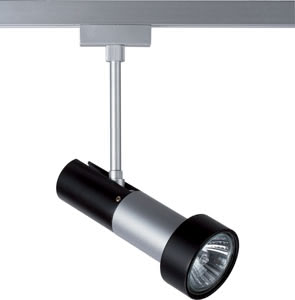 U-Rail System Light&Easy Spot Klingsor 1x50W GU10 Titan/Schwarz 230V Metall