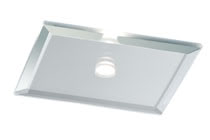Star EBL Set quadratisch LED 10x0,25W 15VA 230/12V 63mm Spiegel Silber/Met/Glas