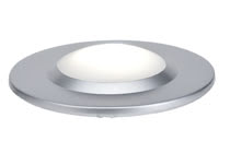 98872 Светильник встраиваемый LED 3х3W IP 44 хром матовый Whether as an uplight or downlight: In every installation situation, the surface-mounted luminaires -UpDownlight- remain in all cases a highlight for setting light accents or as orientation light: The only 10В mm flat recessed luminaire of the Special Line is suited for indoors and outdoors for mounting on ceilings and walls. If required, a glare protection is supplied as well. 988.72 Paulmann