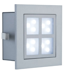 99498 Светильник Профи Виндоу II LED 1х2 Вт алюм Light need not always come from above: The Special Line LED Window 2 is specially designed for in-wall mounting, sets attractive light effects and increases safety through lighting, e.g. in corridors or indoor staircases. Through the use of economical and long-life LED technology, it is also suited for round-the-clock use. 994.98 Paulmann