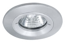 99808 Светильник встраиваемый Profi IP65 3x20W GU4 35mm алюм. Elegant material - high-quality finish. The 12В V halogen recessed luminaires in the Premium Line offer brilliant light and fulfil even the highest expectations for material quality and design. They also offer water jet protection (IP65). The especially small diameter of only 48В mm allows them to be used in small niches. 998.08 Paulmann