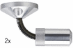 17808 Wire System Light&Easy Wandspanner flexibel 1 Paar 42mm Chrom Metall