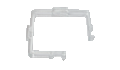 202000223 Square snap ring (plastic) for Premium recessed lights