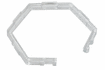 202000224 Hexagonal snap ring (plastic) for Premium recessed lights
