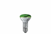 23043 Light bulb, reflector R63 40 W E27, green 230 V