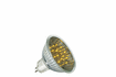 28003 LED reflector lamp 1 W GU5.3, yellow 12 V