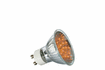 28024 LED reflector lamp 1 W GU10, orange 230 V