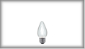 52340 Kerzenlampe Flambeau 40W E27 111mm 50mm Satin