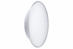 70036 Ceiling lamp, Aureola crystal rim, 2x11 W white, opal glass, metal