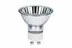 80035 High-voltage halogen reflector lamp 28 W GU10, silver 230 V