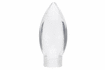 87004 Glass mini-halogen, candle Clear