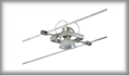 97502 Sist. Cable Light&Easy Foco Mac II 1x35W GU5,3 Niquel Satinado 12V Metal